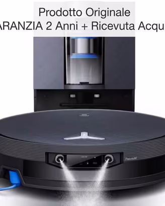 Deebot ECOVACS X12 OMNICYCLONE NUOVO Argento