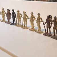 Soldatini in metallo sorpresa Kinder 