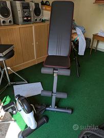 Panca addominali + pedaliera 