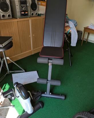 Panca addominali + pedaliera 