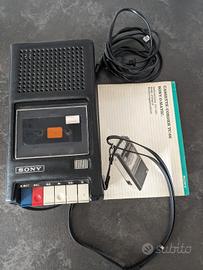 Sony tc-66, lettore registratore cassette vintage