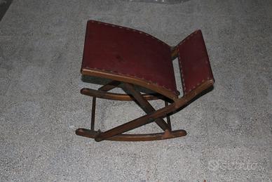 Poggiapiedi a dondolo antico