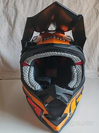 Casco Cross + Mascherine + Guanti