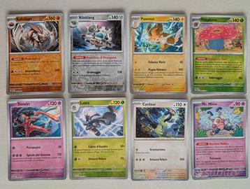 9 carte Pokemon Seconda Mano Reverse