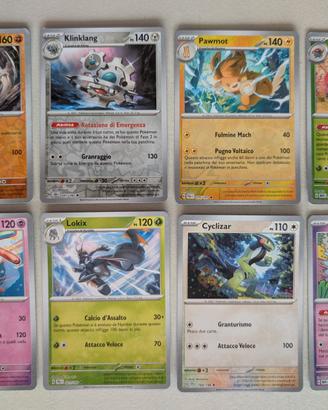9 carte Pokemon Seconda Mano Reverse