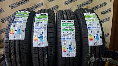 4 pneumatici nuovi 155 65 14 kumho citroen c1