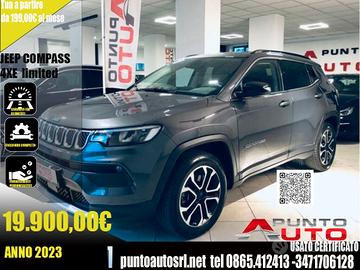 Jeep Compass 1.3 Turbo T4 190 CV PHEV AT6 4xe Limi
