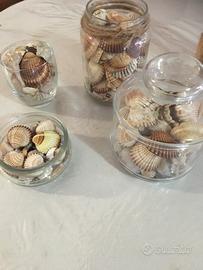 Centrotavola con conchiglie