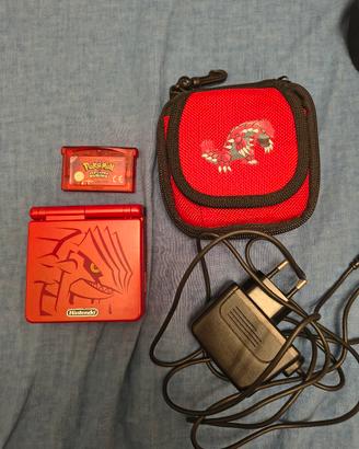 Gameboy advance SP groudon 