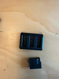 Batteria originale gopro + base di ricarica neewer