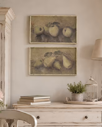 Coppia di quadri stile provenzale