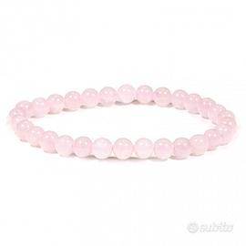 Bracciale di quarzo rosa