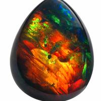Opale Nero Naturale 13,39 ct – Certificato IGI