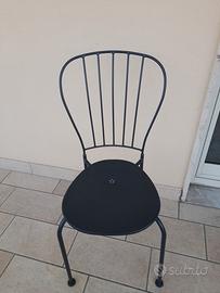 Coppia sedie in ferro Läckö Ikea