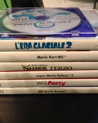 Tanti giochi Wii vari console accessori
