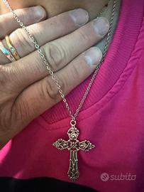 Collana a croce bella