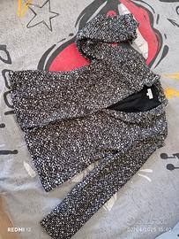 Giacca Paolo Tonali tg 42 bianca e nera