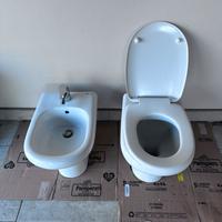 Coppia di sanitari con rubinetto grohe