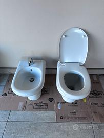 Coppia di sanitari con rubinetto grohe