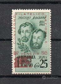 Regno Luogotenenza  1945  MNH  Lotto 2506