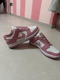 Nike dunk rosa e bianche