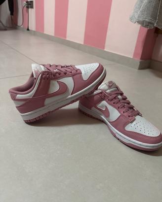 Nike dunk rosa e bianche