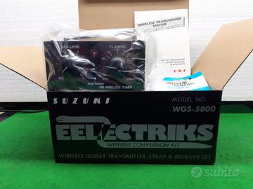 Trasmettitore Wireless per chitarra SUZUKI WGS5800