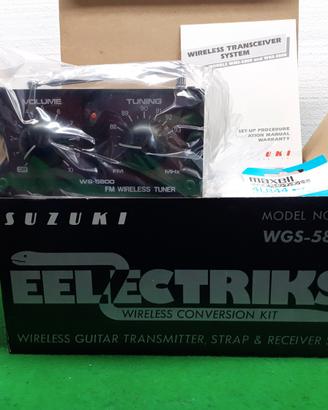 Trasmettitore Wireless per chitarra SUZUKI WGS5800