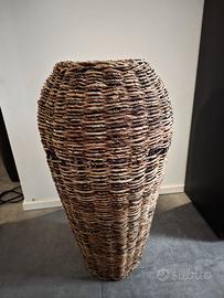 Vaso in vimini D.35 x 70