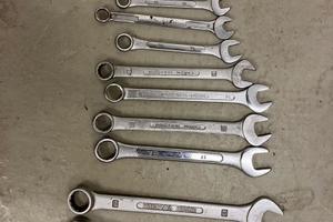 Mix set chiavi inglesi combinate-ad anello-snodate