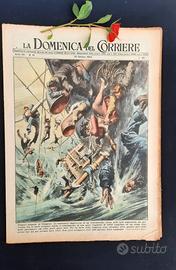 La Domenica del Corriere 10 ottobre 1954  Motore