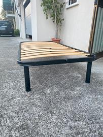 Letto singolo doghe in legno