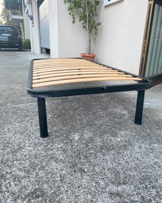 Letto singolo doghe in legno