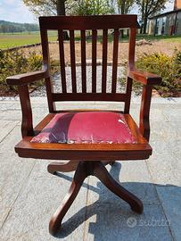 Sedia per ufficio anni 30' 40'