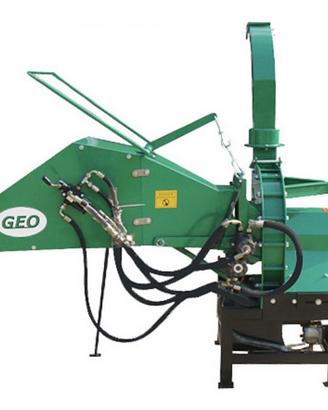 Cippatrice con impianto idraulico geo eco 17h