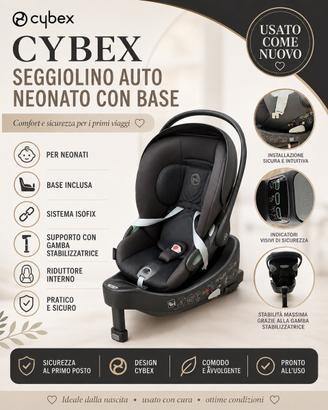 Ovetto Cybex più base isofix