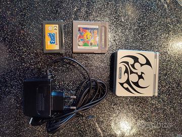 Nintendo game boy Advance sp tribal edition