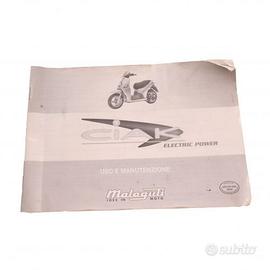 Libretto uso e manutenzione Malaguti Ciak 50 Elect