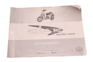 Libretto uso e manutenzione Malaguti Ciak 50 Elect