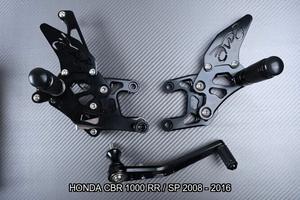Pedane arretrate HONDA CBR 1000 RR 2008 2016 2012