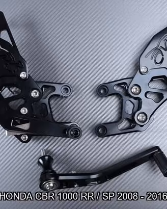 Pedane arretrate HONDA CBR 1000 RR 2008 2016 2012