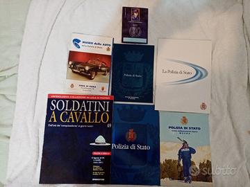 Polizia opuscoli brochure vari