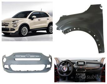 Fiat 500 X frontale paraurti airbag scarico 15-18