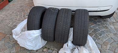 4 gomme della neve 185/55  R15 usate al 60%