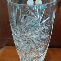 Vaso in cristallo di Boemia