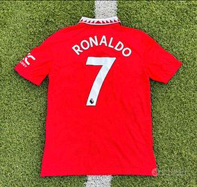 Maglia Calcio Rossa Numero 7 Premier League S Uomo