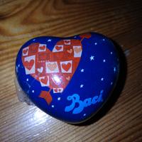 porta gioielli 6x5½ in ceramica baci perugina 