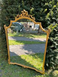 Specchio Oro cornice lavorata vintage
