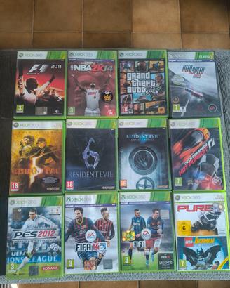 Xbox 360 con 12 giochi