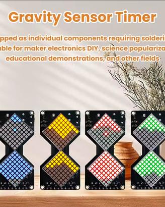 timer clessidra digitale kit elettronica fai da te
